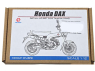 Hobby Design Amélioration 02-0469 Detail-up Honda DAX kit Tamiya 1/12