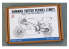 Hobby Design Amélioration 02-0427 Yamaha YZF750 Tech21 Detail up Set pour kit Fujimi 1/12