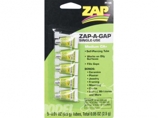 ZAP Colle pt105 ONE-TIME-USE cyano