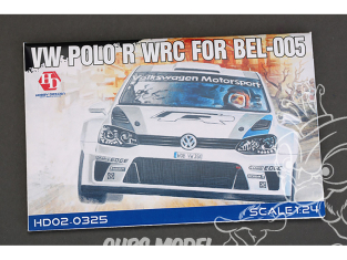 Hobby Design Amélioration 02-0325 VW POLO R WRC Detail-up pour kit belkits 1/24 Hobby Design Amélioration 02-0325 VW POLO R WRC Detail-up pour kit belkits 1/24