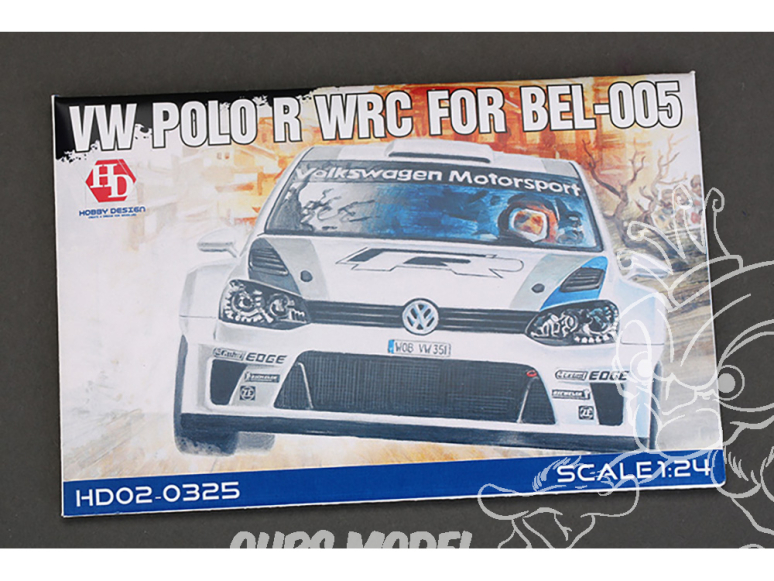 Hobby Design Amélioration 02-0325 VW POLO R WRC Detail-up pour kit belkits 1/24