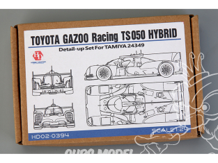 Hobby Design Amélioration 02-0394 Toyota Gazoo Racing TS050 Hybrid kit Tamiya 1/24