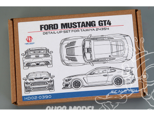 Hobby Design Amélioration 02-0390 Ford Mustang GT4 kit Tamiya 1/24