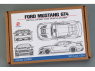 Hobby Design Amélioration 02-0390 Ford Mustang GT4 kit Tamiya 1/24