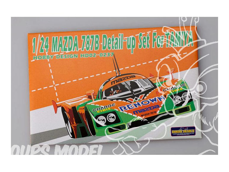 Hobby Design Amélioration 02-0237 Mazda 787B pour kit tamiya 1/24
