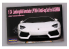 Hobby Design Amélioration 02-0213 Lamborghini Aventador LP700-4 pour kit aoshima 1/24
