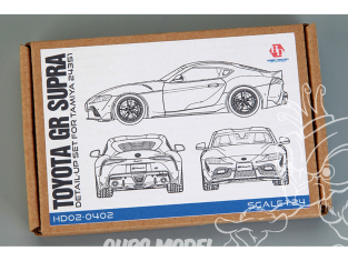 Hobby Design Amélioration 02-0402 Detail-Up Toyota GR Supra pour kit tamiya 1/24