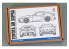 Hobby Design Amélioration 02-0402 Detail-Up Toyota GR Supra pour kit tamiya 1/24