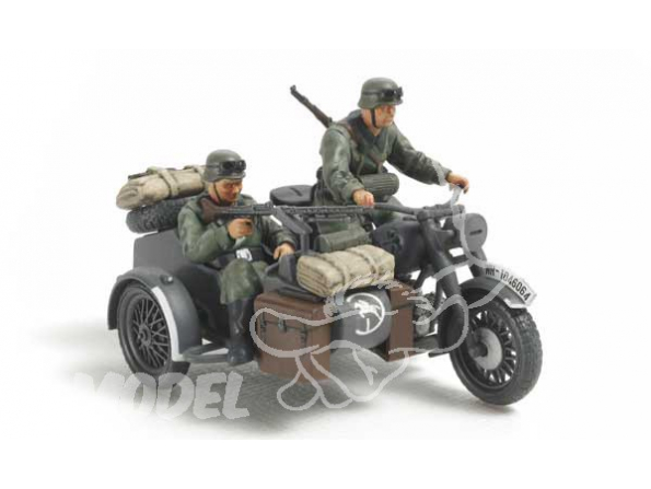 TAMIYA maquette militaire 32578 Sidecar Allemand WWII 1/48