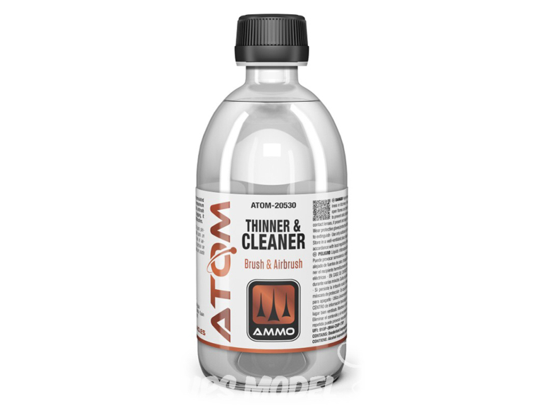 ATOM MIG peinture maquette 20530 Diluant & Nettoyant acrylique 500ml