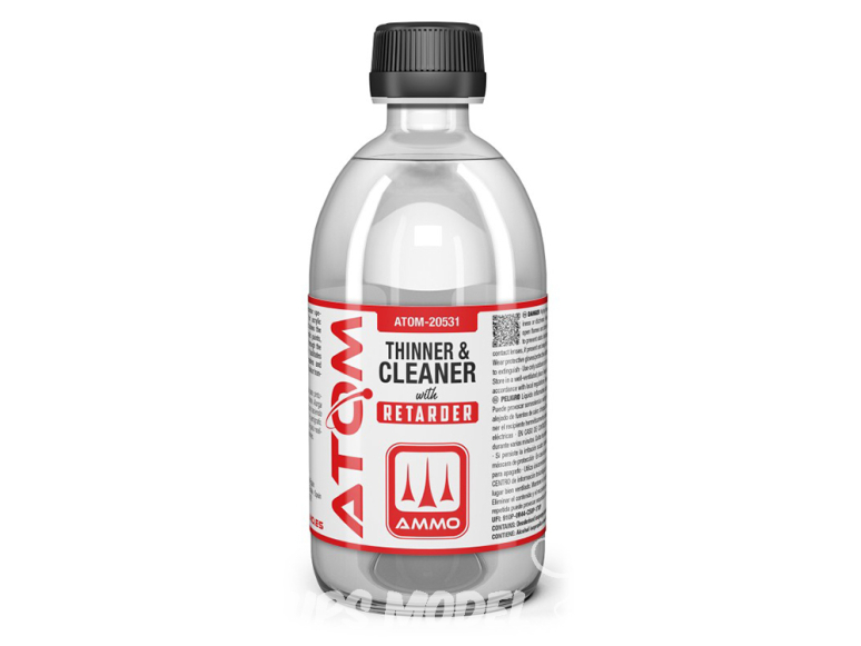 ATOM MIG peinture maquette 20531 Diluant & Nettoyant acrylique avec retardateur 500ml