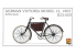 Copper State Models maquettes militaire B35-009 Vélo allemand Modèles 12 de Victoria Allemagne 1905 avec un sac 1/35