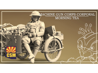 Copper State Models personel F35-081 Thé du matin du caporal du corps des mitrailleurs 1/35
