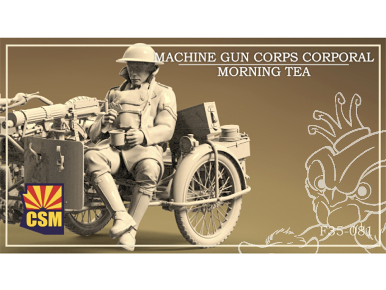 Copper State Models personel F35-081 Thé du matin du caporal du corps des mitrailleurs 1/35