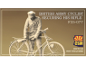 Copper State Models personel F35-077 Un cycliste de l'armée britannique sécurise son fusil 1/35