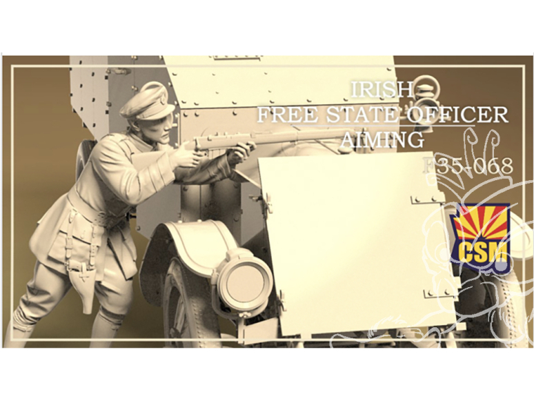 Copper State Models personel F35-068 Officier de l'État libre d'Irlande visant 1/35