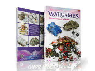 IONIC MIG librairie 1306 Encyclopédie de Wargames Volume 2 Speed Painting Vehicles en Espagnol