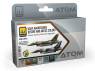 MIG peinture Atom 20931 Set avions USAF Agressors Desert & Artic 6 x 20ml