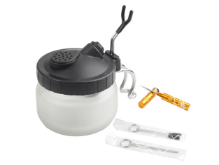 Aérographe accessoire Fengda BD-778 Support d'aérographe et pot de nettoyage 3 en 1 Fengda et outils de nettoyage