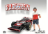 American Diorama figurine AD-25002 Equipage de course - Figurine 2 1/24