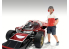 American Diorama figurine AD-25002 Equipage de course - Figurine 2 1/24