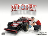 American Diorama figurine AD-25005 Equipage de course - Figurine 5 1/24