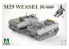 Takom maquette militaire 2167 M29 Weasel 1/35