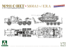 Takom maquette militaire 5024X M911 C-HET avec semi-remorque lourde porte engins M747 + M60A1 w/ ERA 1/72