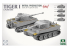 Takom maquette militaire 2197 Tigre I Initial Production Sd.Kfz.181 Pz.Kpfw.VI Ausf.E 4en1 1/35