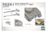Takom maquette militaire 2197 Tigre I Initial Production Sd.Kfz.181 Pz.Kpfw.VI Ausf.E 4en1 1/35