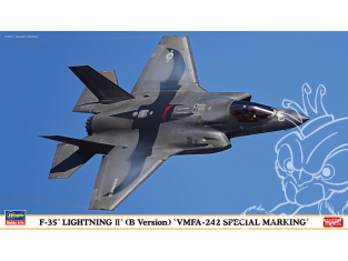 Hasegawa maquette avion 02499 F-35 Lightning II Type B Marquage spécial VMFA-242 1/72