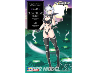 Hasegawa maquette figurine 52453 Collection 12 Egg Girls n°48 Démon Sasha Ilyushina 1/12