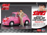 Hasegawa maquette voiture 52454 Nice to Mechadock Subaru 360 avec figurine Jun Kazami version spéciale 1/24