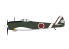 Hasegawa maquette avion 07553 Chasseur Nakajima Ki-43 Type 1 Hayabusa II Modèle tardif 25e escadron n° 01 1/48