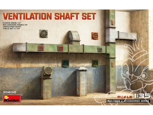 Mini Art maquette militaire 35650 ENSEMBLE DE PANNEAUX DE VENTILATION 1/35