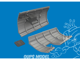 Eduard kit d'amelioration brassin Print 672437 Compartiment radio Spitfire Mk.V Eduard 1/72