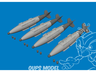 Eduard kit d'amelioration brassin Print 672453 GBU-31 (V)1/B JDAM 1/72