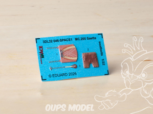 Eduard Space décalques 3D 3DL32046 Harnais MC.200 Saetta Italeri 1/32