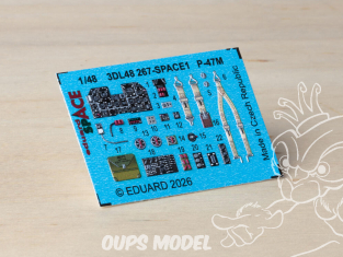 Eduard Space décalques 3D 3DL48267 P-47M Mini Art 1/48
