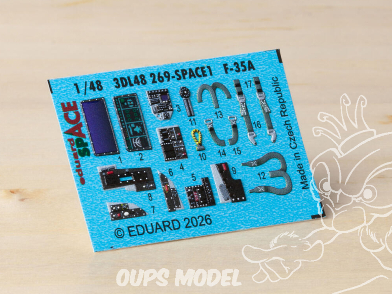 Eduard Space décalques 3D 3DL48269 F-35A Italeri 1/48