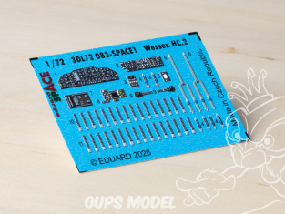 Eduard Space décalques 3D 3DL72083 Wessex HC.2 Airfix 1/72