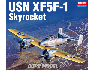 Academy maquette avion 12363 Fusée volante USN XF5F-1 1/48