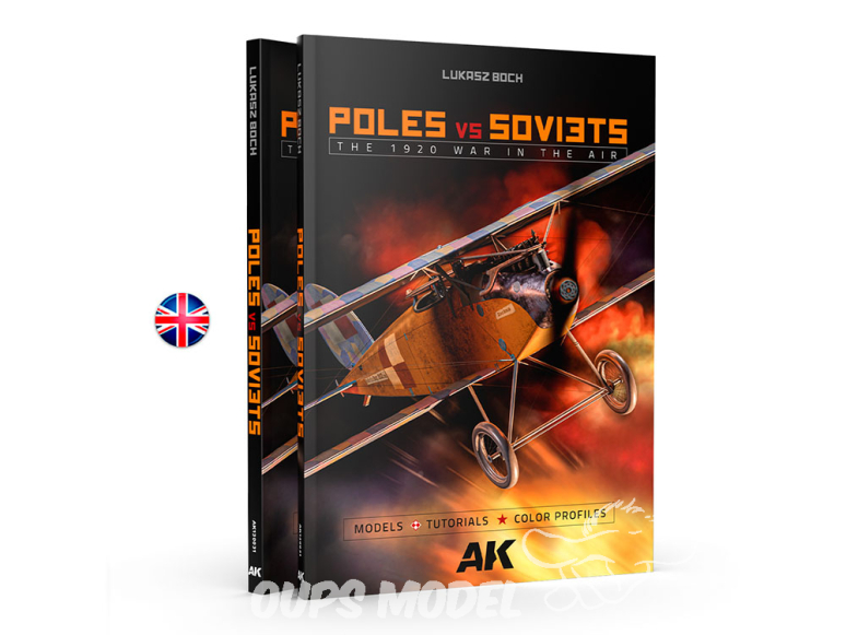 Ak Interactive livre AK130031 POLONAIS CONTRE SOVIÉTIQUES LA GUERRE DE 1920 DANS LES AIRS en Anglais
