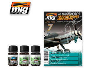 MIG peinture 7420 Set de départ Moteurs et échappement avions