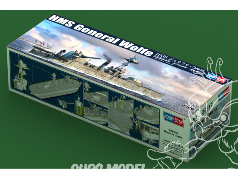 Hobby Boss maquettes bateau 86519 HMS General Wolfe 1/350