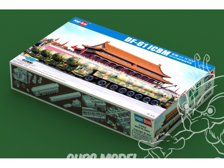 Hobby Boss maquette militaire 82964 DF-61 ICBM 1/72
