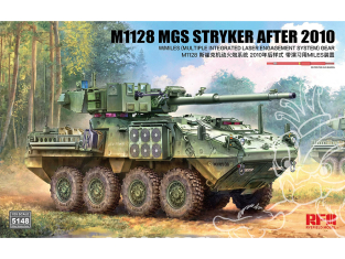 Rye Field Model maquette militaire 5148 M1128 MGS Stryker après 2010 w/ MILES 1/35