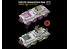 Rye Field Model maquette militaire 5154 Sd.Kfz.234/1 Schwere Panzer-Spwg. kit intérieur 1/35