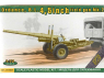 Ace Maquettes Militaire 72607 Artillerie B.L. canon de campagne moyen de 4,5 pouces Mk.2 sur affût de 5,5 pouces Mk.2 1/72