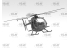 Icm maquette helicoptére 48369 MH-6J Little Bird 1/48